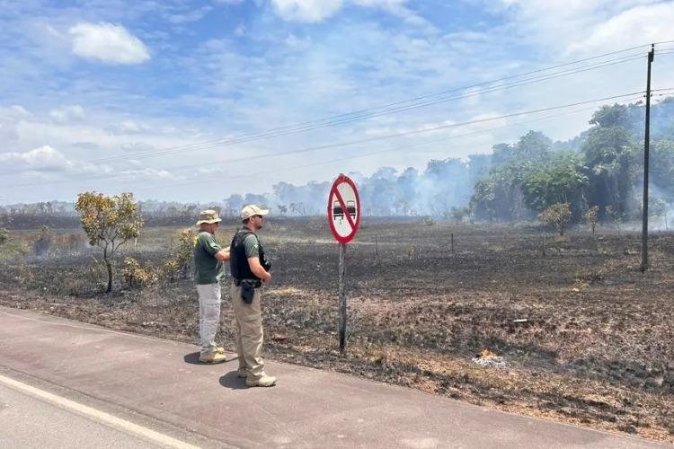 Governo do Amapá alerta para riscos da fumaça de queimadas nas rodovias