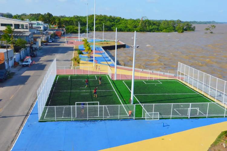 Governo do Amapá revitaliza Parque do Jandiá para preservar e valorizar espaço de esporte e lazer às margens do Amazonas