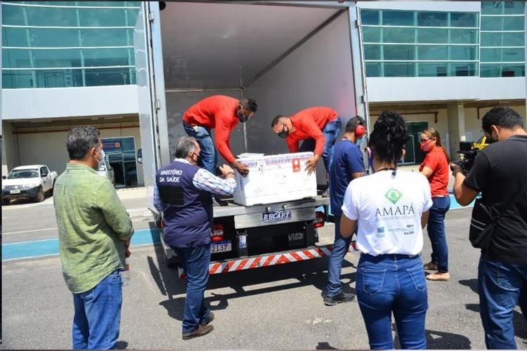 Amapá  recebe novo lote de vacinas com 10.250 doses contra covid-19 