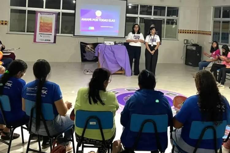 Governo do Amapá promove conscientização sobre o combate à violência contra a mulher em Oiapoque