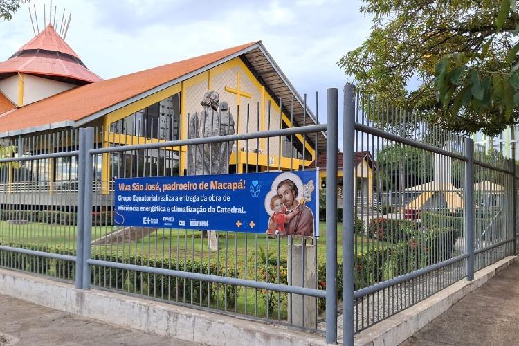 Grupo Equatorial inaugura sistema de climatização da Catedral de Macapá durante Festa de São José