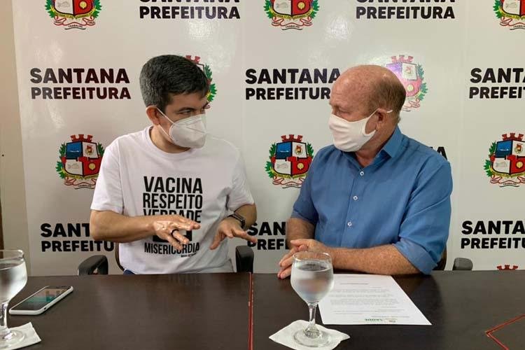 Santana está em "níveis europeus" de vacinação, afirma Senador