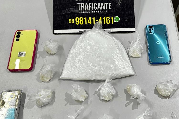 Em Macapá, polícia civil prende casal por tráfico e associação ao tráfico