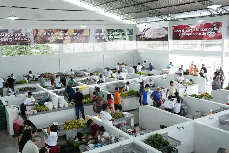 'O espaço agora é digno para o nosso trabalho', diz produtor rural que trabalha na Feira do Produtor de Santana há mais de duas décadas