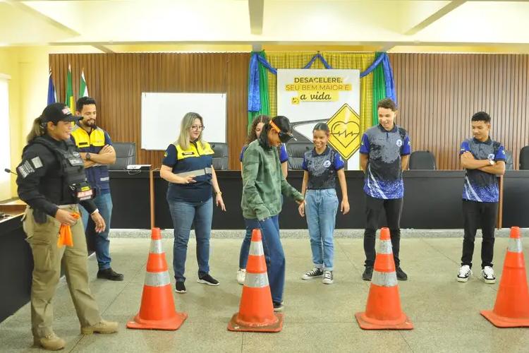 Maio Amarelo no Amapá: Campanha alerta jovens sobre os perigos no trânsito com ações educativas em escolas