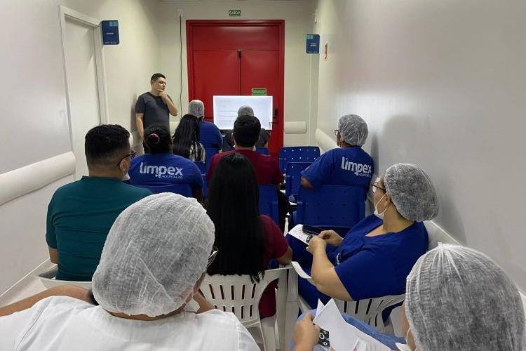 Governo do Amapá realiza atividade para conscientizar sobre prevenção ao HIV, no HE de Macapá