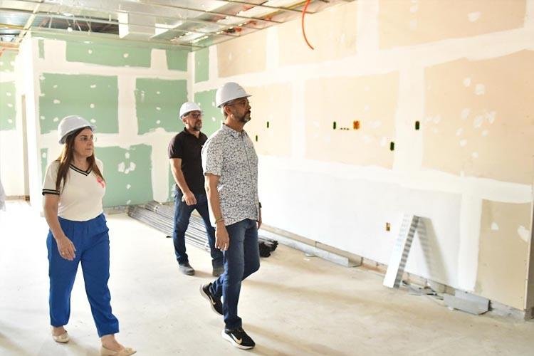 Governador Clécio Luís acompanha obras do primeiro Centro de Tratamento Intensivo do Hospital de Oiapoque