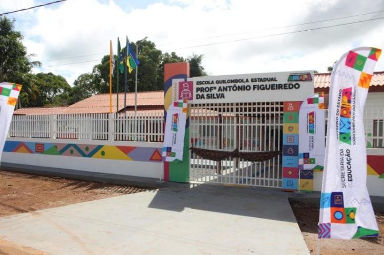 Governo do Amapá entrega nova Escola Quilombola Estadual Professor Antônio Figueiredo da Silva, em Macapá