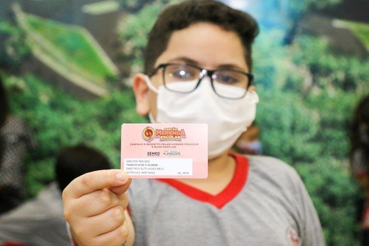 Cartão Merenda: Prefeitura libera 3ª parcela do auxílio para estudantes da rede municipal