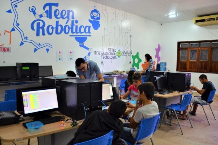Nova edição do curso Teen Robótica oferta 40 vagas para estudantes de escolas públicas do Amapá