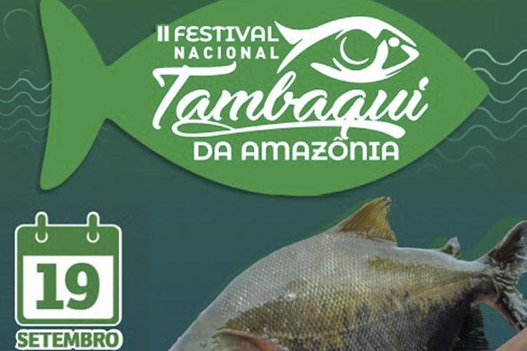 Festival Nacional Tambaqui da Amazônia acontece neste domingo (19)
