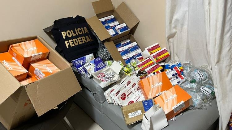 Polícia Federal realiza operação para investigar desvio de medicamentos