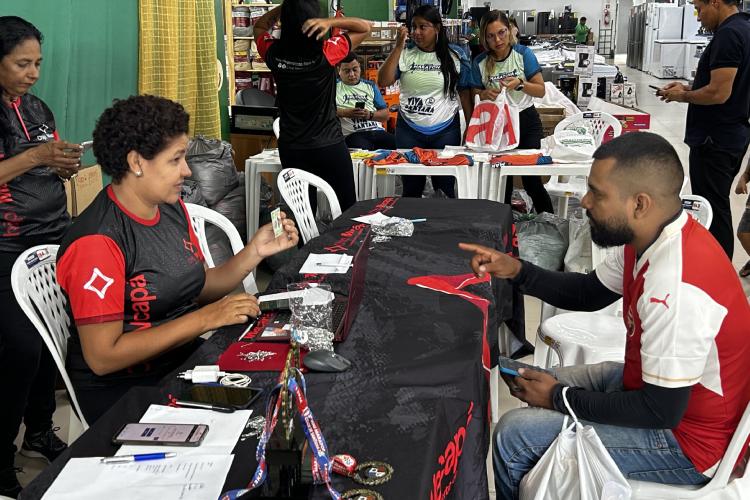 Inicia entrega dos kits para a 3ª Minimaratona Cidade de Santana