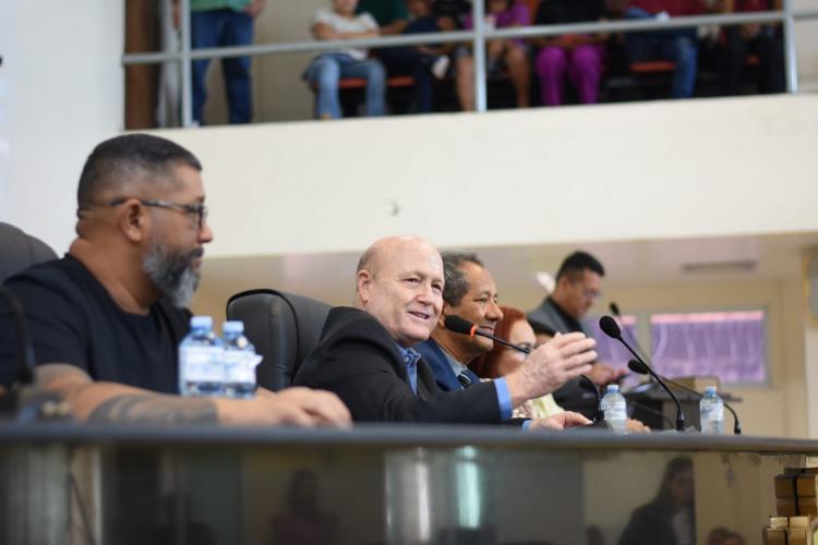 Prefeito Bala Rocha participa da Audiência Pública do Código Sanitário de Santana