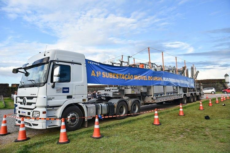Amapá recebe primeira subestação móvel de energia para fortalecer segurança energética do estado