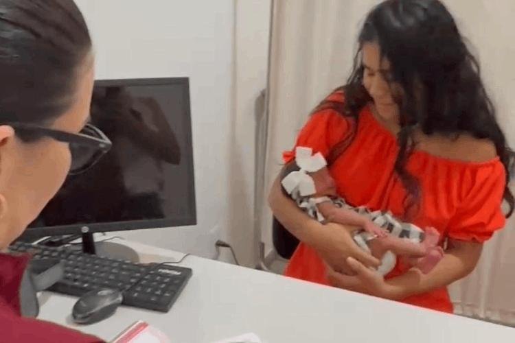 Prefeitura de Santana reforça a importância do "Teste da Linguinha" para recém-nascidos