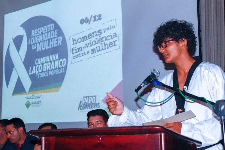 ‘As mulheres precisam ser respeitadas’, diz jovem no lançamento do ‘Papo de Homem 2020’