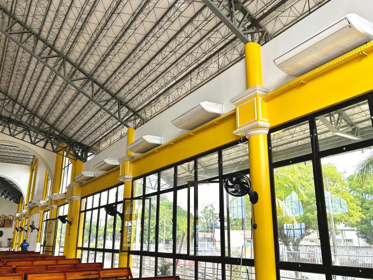 Reta final: Grupo Equatorial avança na instalação do sistema de climatização da Catedral de São José de Macapá