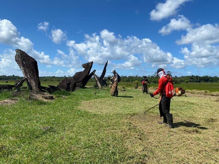 Prefeitura de Calçoene mantém Sítio Arqueológico em condições ideais para turismo