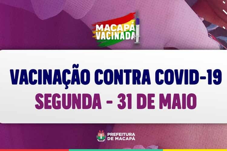 COVID-19: SEMSA RETOMA VACINAÇÃO NA SEGUNDA-FEIRA (31)