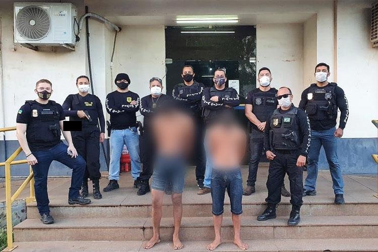 EM SANTANA, POLÍCIA CIVIL PRENDE DOIS INVESTIGADOS POR DIVERSOS CRIMES DE ROUBOS