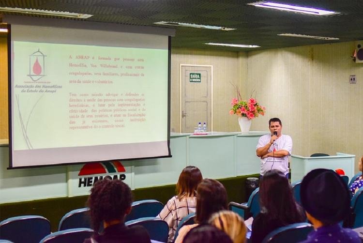 Hemoap e Associação dos Hemofílicos discutem doenças relacionadas ao sangue