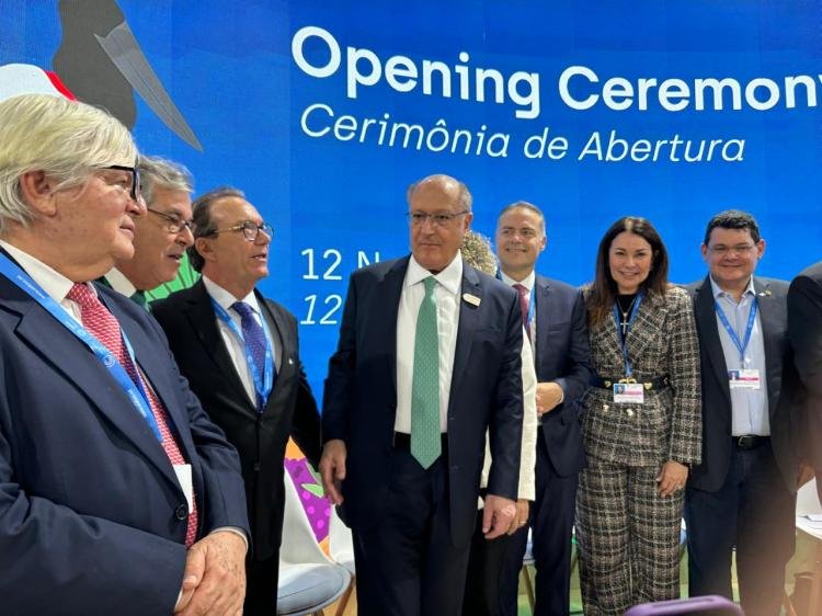 “O Amapá é carbono negativo e 100% energia limpa”, declara Josiel Alcolumbre, na Comitiva do Sebrae Nacional na COP 29 no Azerbaijão