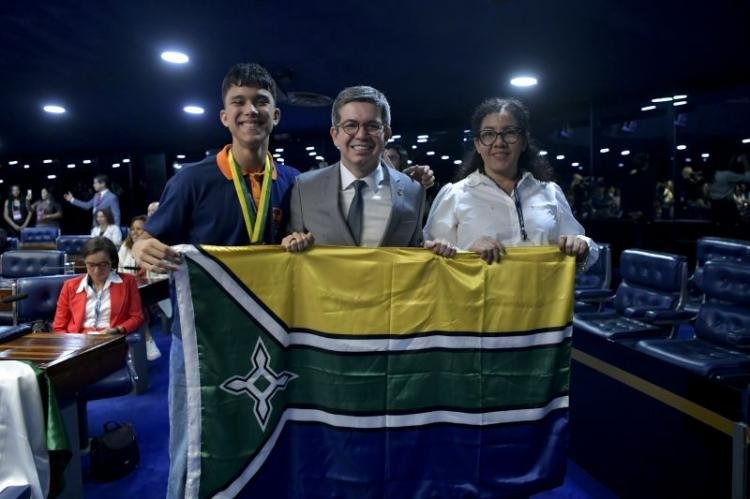 Estudante do Amapá é nomeado presidente da comissão de educação do programa Jovem Senador 2024