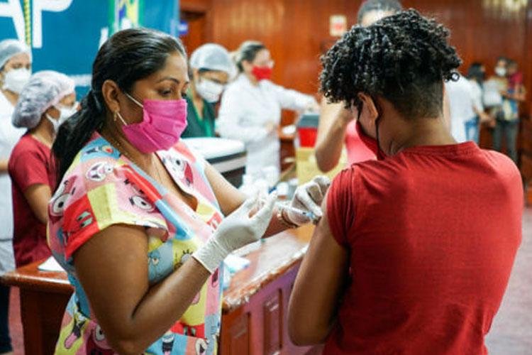 Repescagem: 1ª dose para pessoas de 12anos + nesta terça-feira (14)