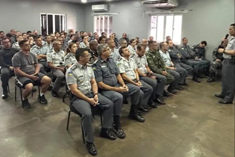 Representantes do Governo do Amapá palestram sobre Educação Previdenciária para membros da Polícia Militar