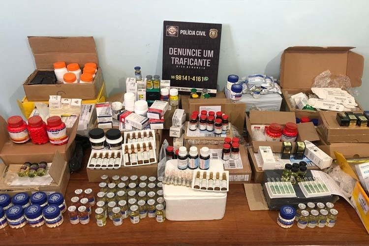 ANABOLIZANTES QUE SERIAM ENTREGUES PELOS CORREIOS EM MACAPÁ E PORTO GRANDE SÃO APREENDIDOS