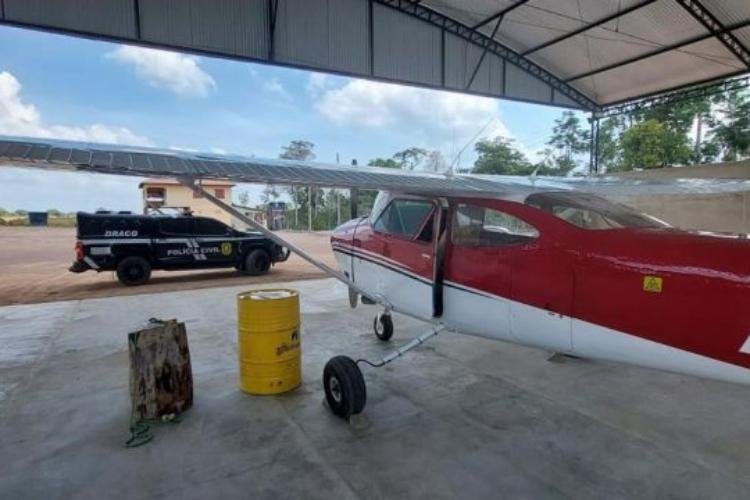 Polícia Civil do Amapá desarticula esquema de garimpo ilegal e apreende aeronave durante operação nacional