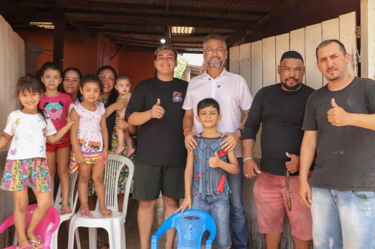 Governador Clécio Luís mantém ritmo de trabalho e acompanha pavimentação no bairro Novo Horizonte, Zona Norte da Capital