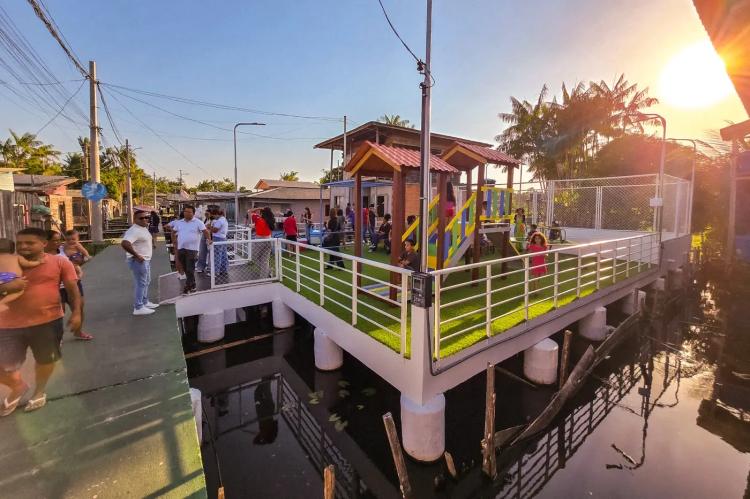 ’Esses espaços têm dado muito certo e mudam a relação entre as pessoas’, celebra governador Clécio ao inaugurar Parque Firme do Gonzaguinha, em Macapá