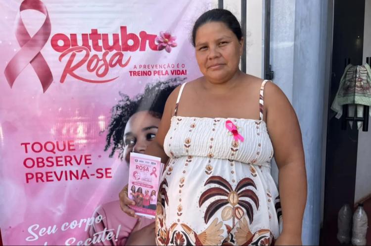 Governo do Amapá leva serviços do Outubro Rosa a comunidades de Santana