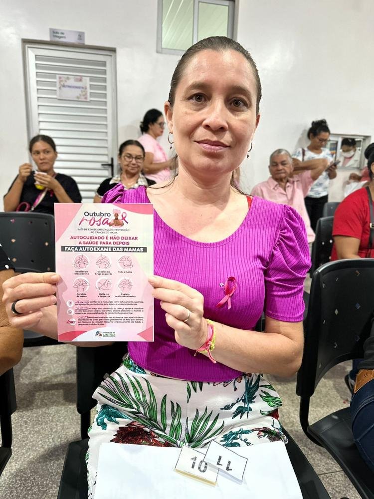 Santana promove ações de prevenção e combate ao câncer de mama