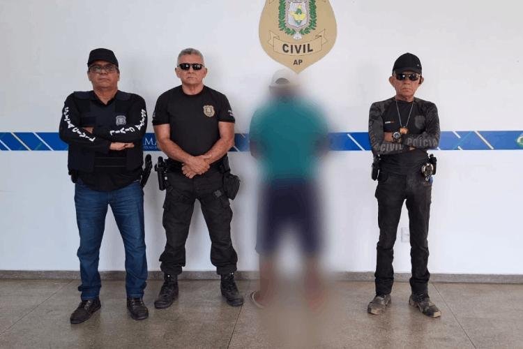 Em Macapá, Polícia Civil prende condenado por estupro