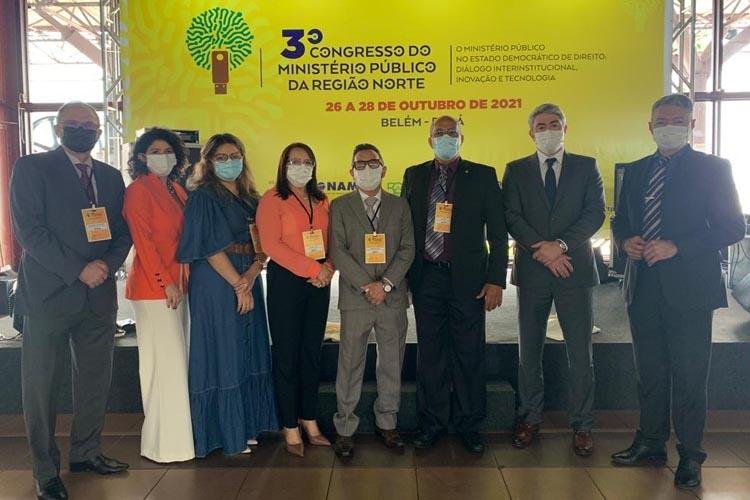 Presidente do CNPG e membros do MP-AP participam do 3º Congresso do Ministério Público do Norte