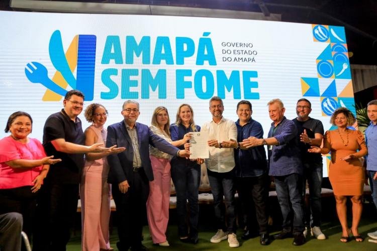 Davi e Clécio lançam programa “Amapá sem Fome"