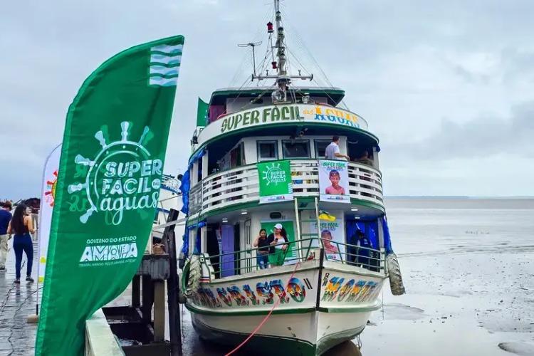 Governo do Amapá lança 4ª edição do Super Fácil das Águas para atender comunidades ribeirinhas de Macapá