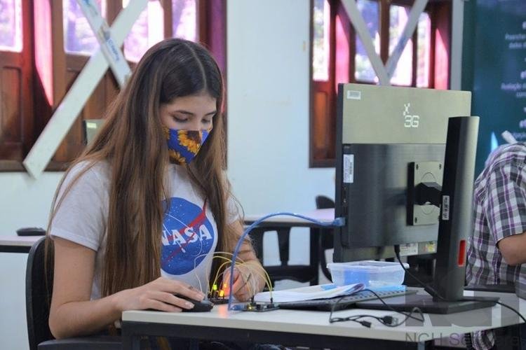 Robótica: curso de férias para estudantes do Amapá expõe 35 protótipos de robôs