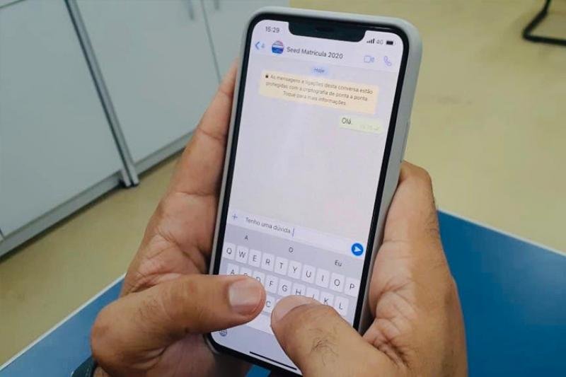 Seed disponibiliza atendimento via WhatsApp para dúvidas sobre a pré-matrícula