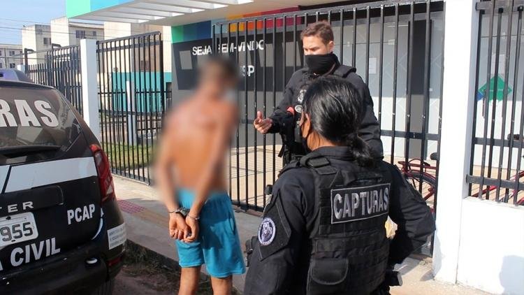 Três são presos em operação por homicídio; polícia descobriu que facção monitora periferia de Macapá por câmeras