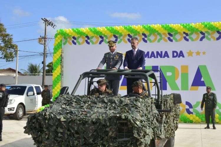 ‘Momento de ressaltar nossa brasilidade e patriotismo’, destaca governador Clécio Luís no desfile de 7 de Setembro
