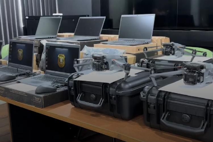 Polícia Civil entrega drones e notebooks de última geração às delegacias do Amapá