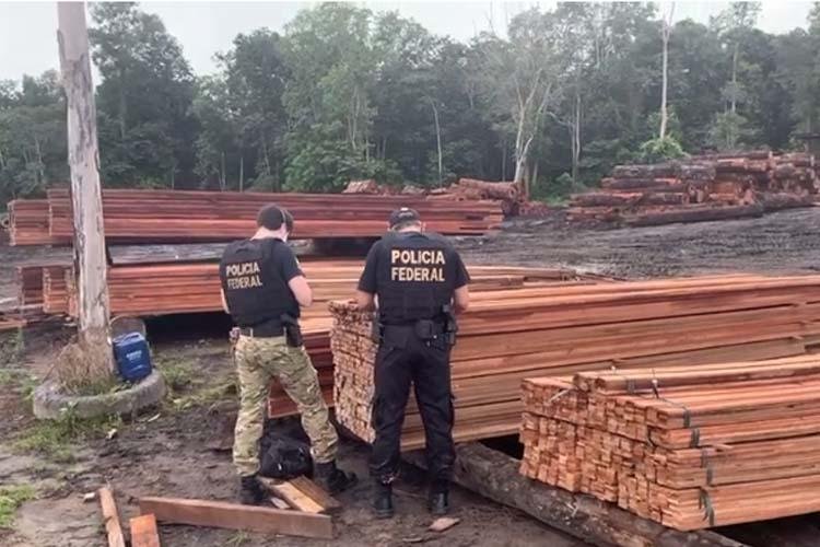 Polícia Federal cumpre mandado de prisão contra madeireiro