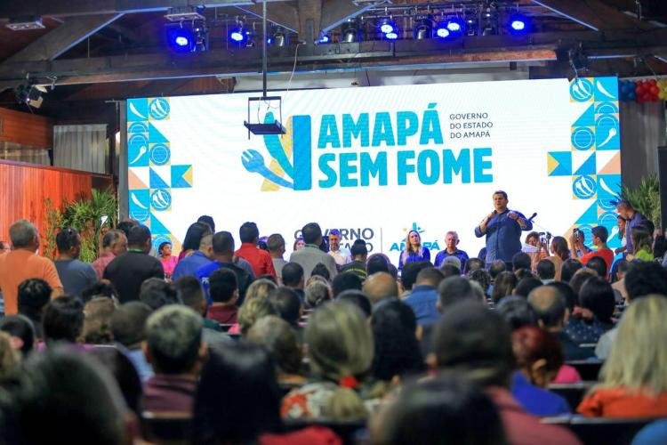 Davi e Clécio lançam programa “Amapá sem Fome"