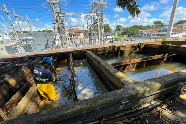 CSA realiza melhorias no sistema de abastecimento que atende ao Perpétuo Socorro, em Macapá 