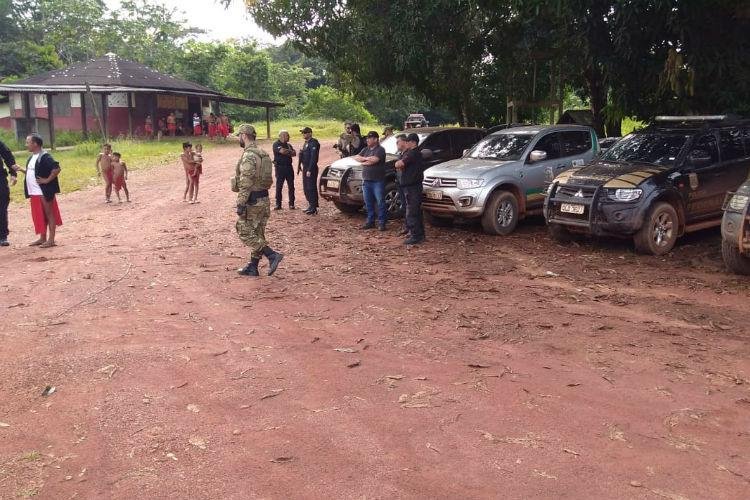Perícia em indígena é realizada na aldeia onde ocorreu o sepultamento