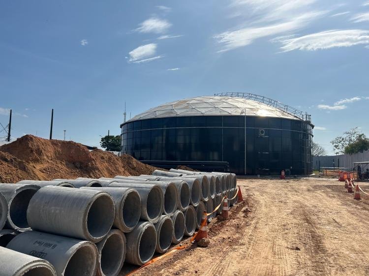 Novo reservatório de água do Buritizal vai reforçar abastecimento de mais 30 mil clientes de Macapá
